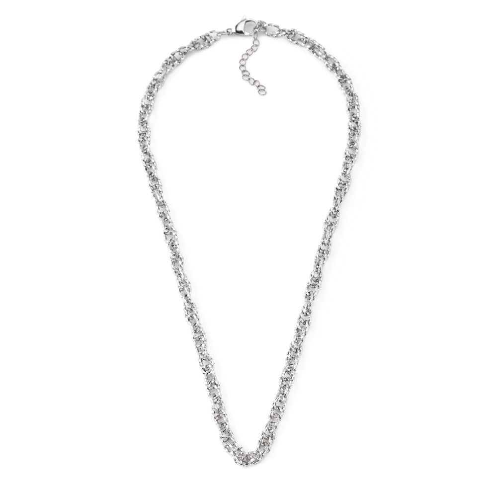 Colar Trabalhado Dourado ou Prateado