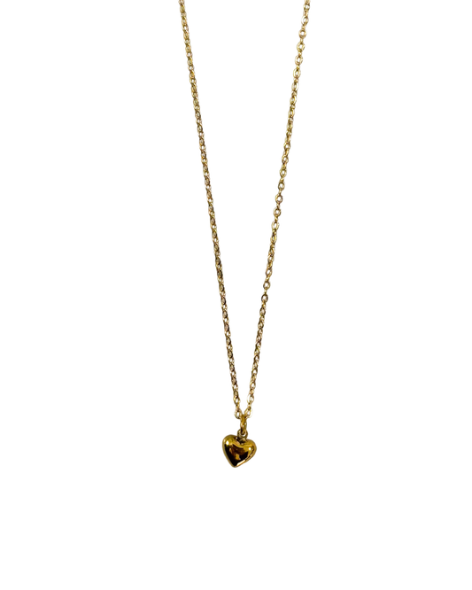 Colar Mini Coração Dourado
