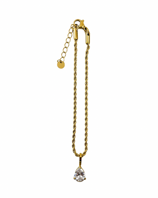 Pulseira Gota Branco