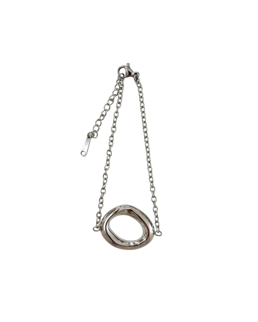 Pulseira Irregular Prateado