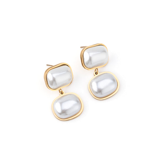 Brincos Pérolas Dourado