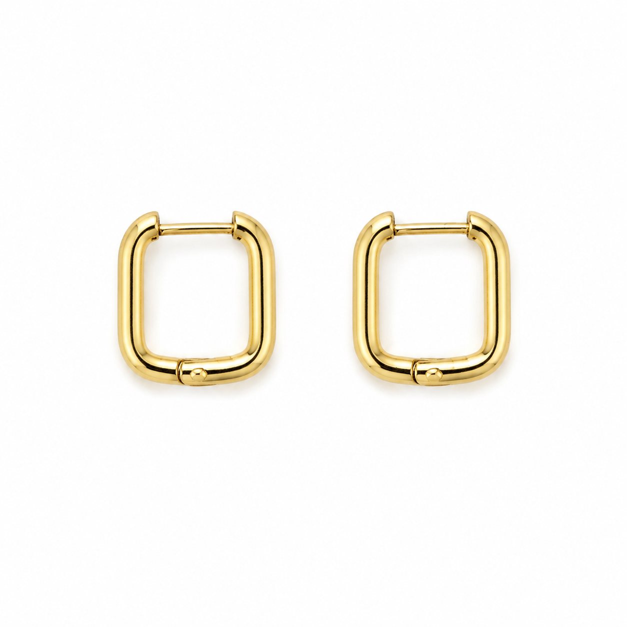 Brincos Quadrado Dourado