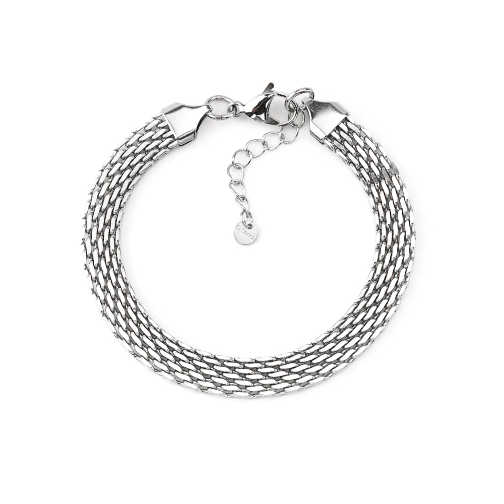 Pulseira Corrente Fechada Dourado ou Prateado