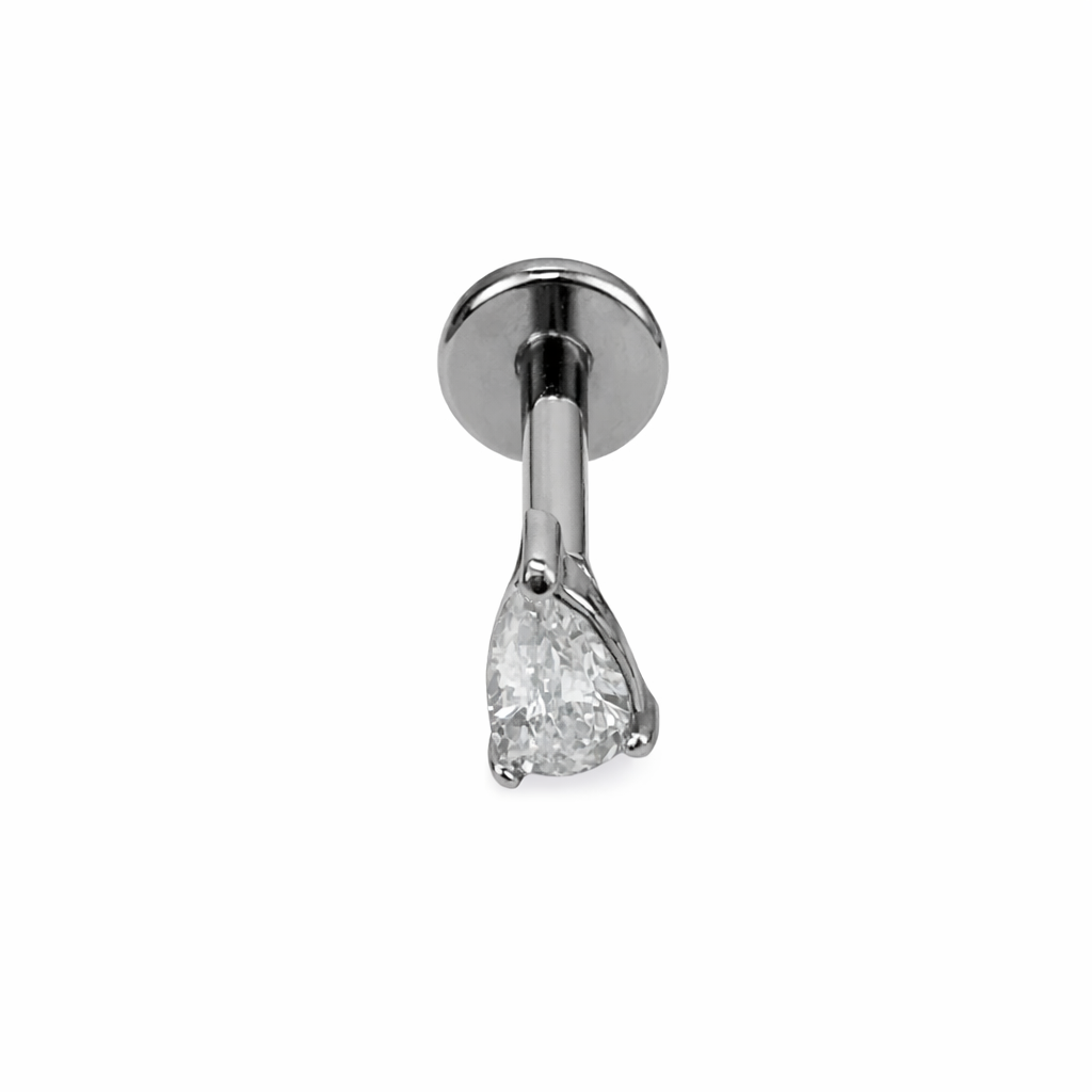 Piercing Gota Dourado ou Prateado