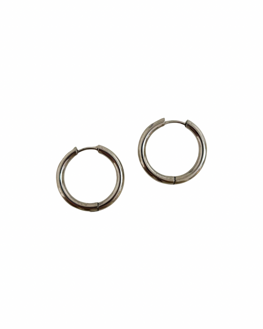 Brincos Simples Prateado