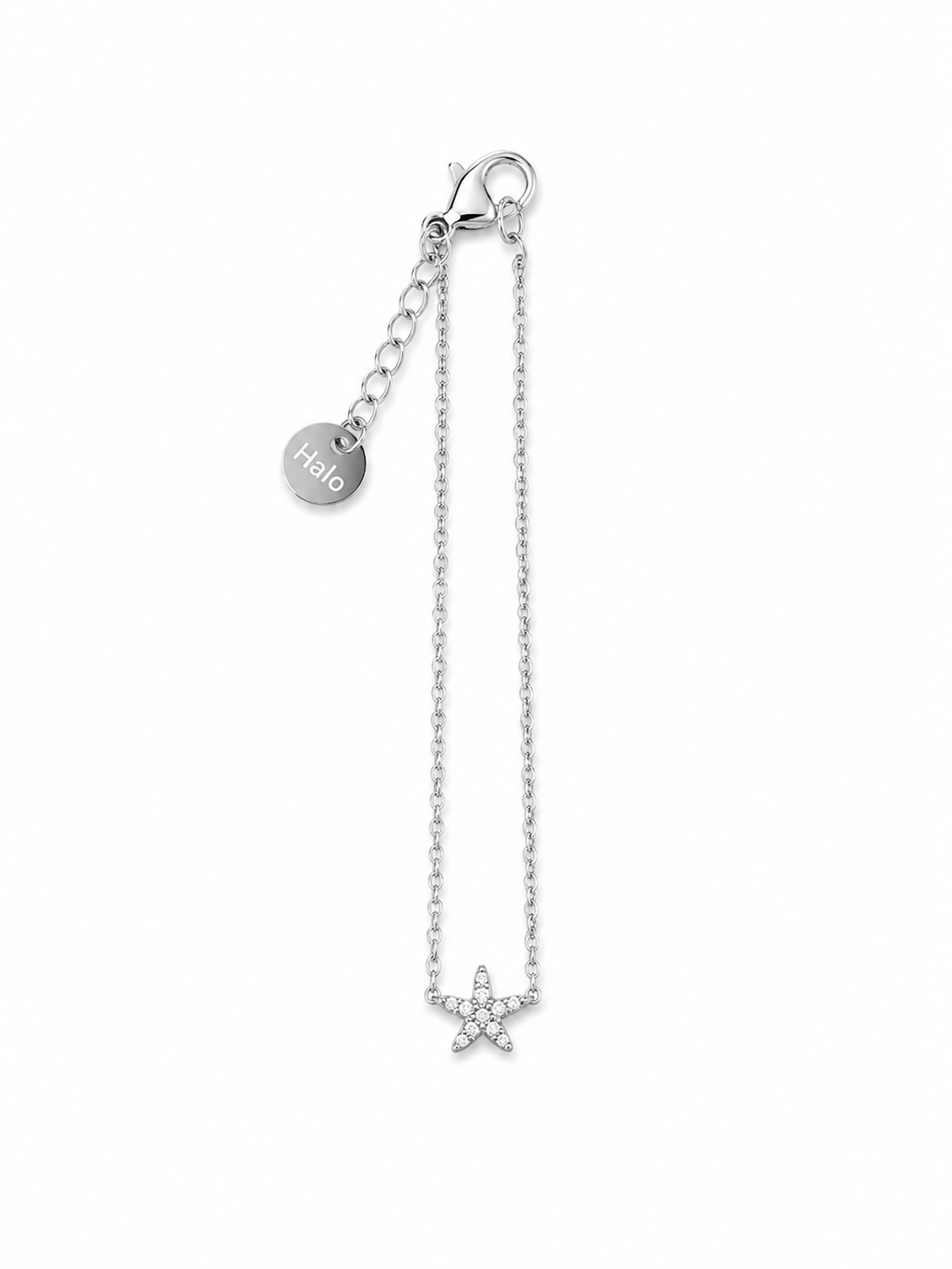 Pulseira Mini Estrela Prateado