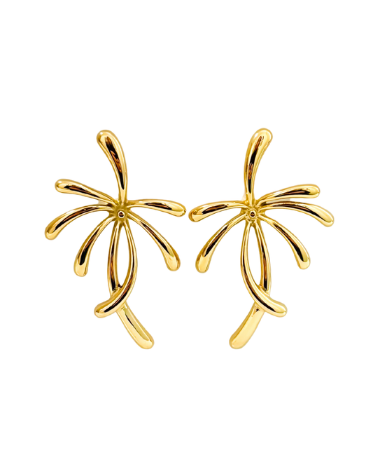 Brincos Spark Burst Dourado