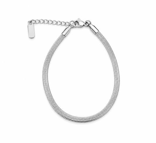 Pulseira Snake Prateado