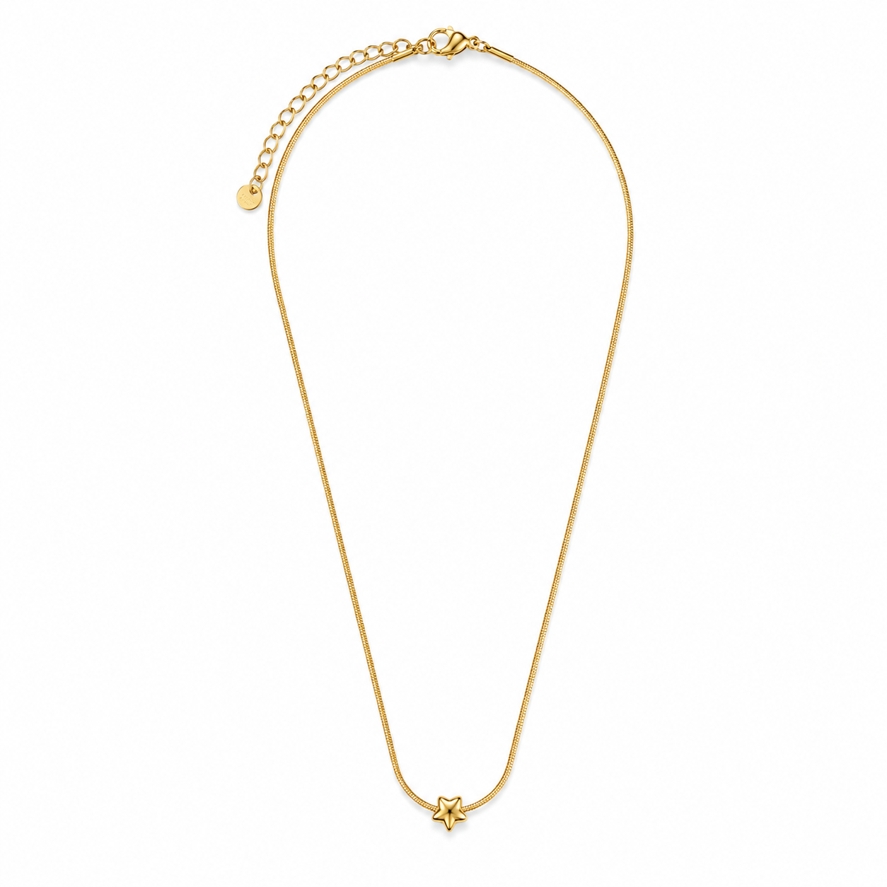 Colar Mini Estrela Dourado