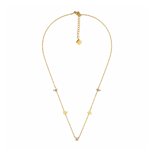 Colar Mini Borboletas Dourado ou Prateado