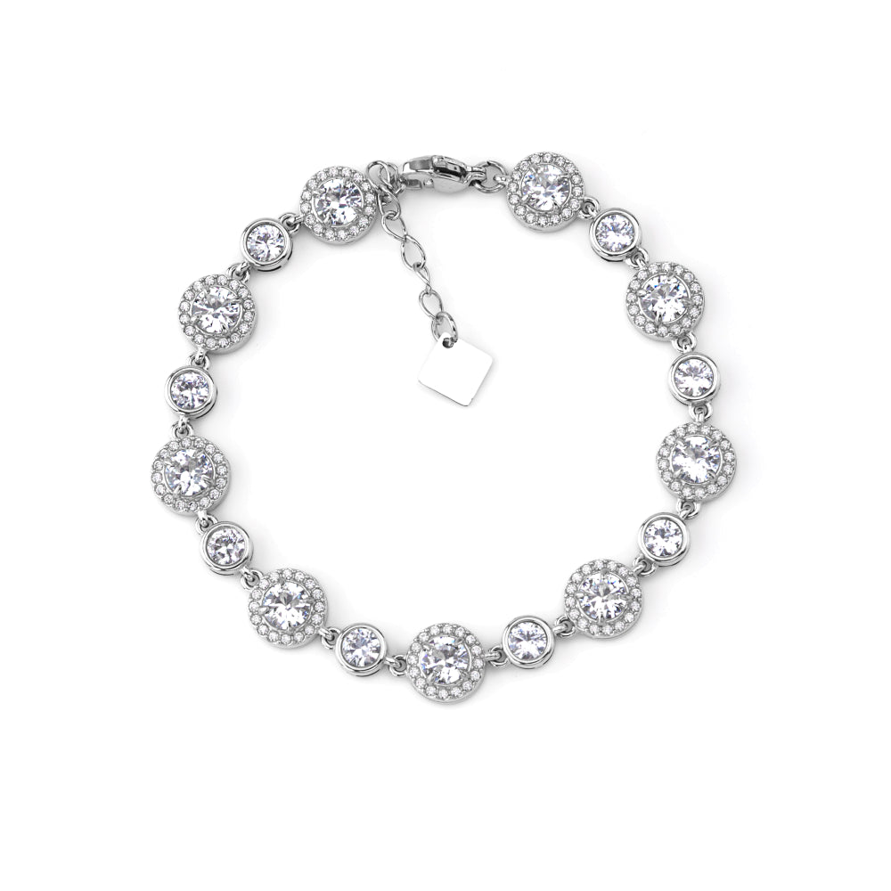 Pulseira Círculos Dourado ou Prateado