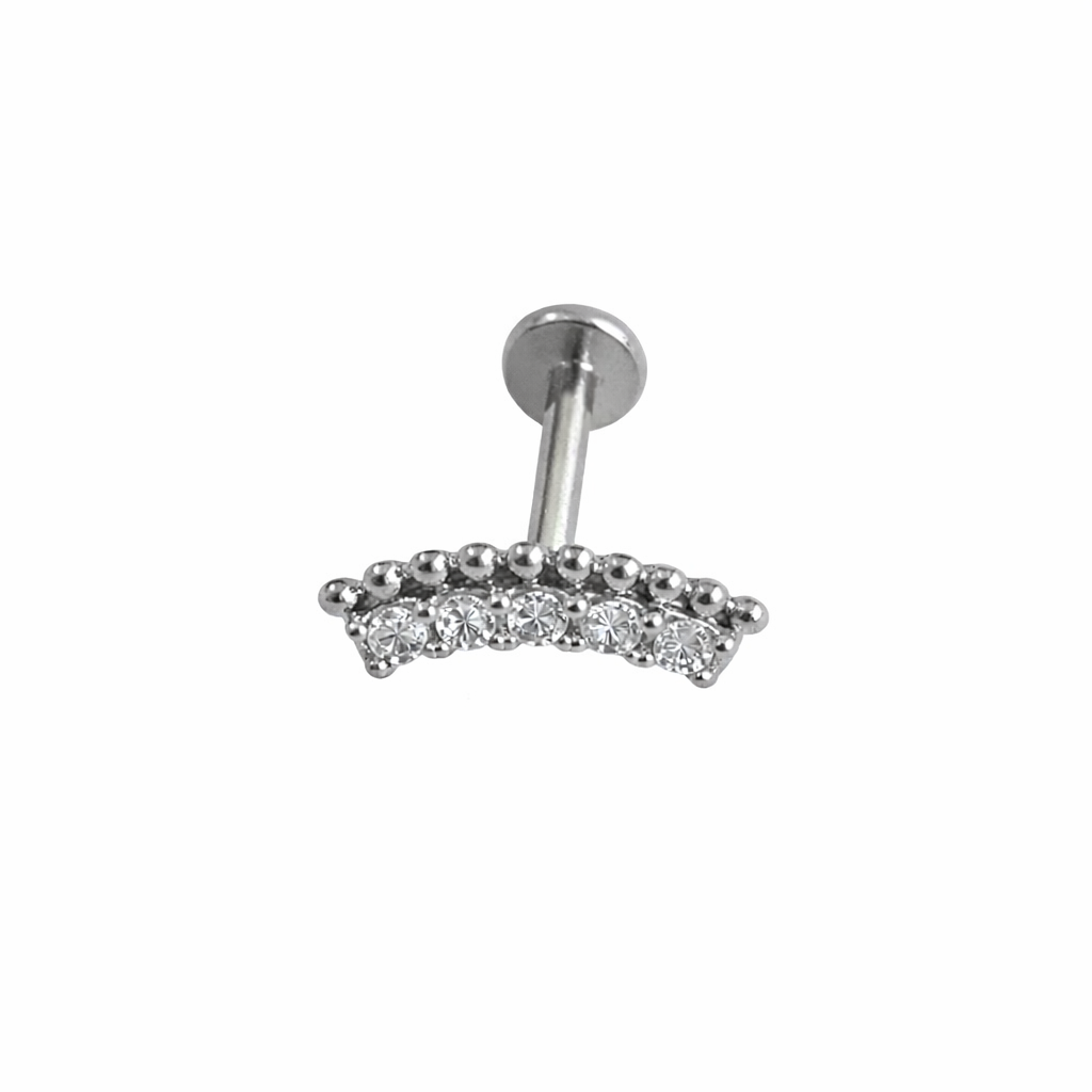 Piercing Brilhantes e Bolinhas Dourado ou Prateado