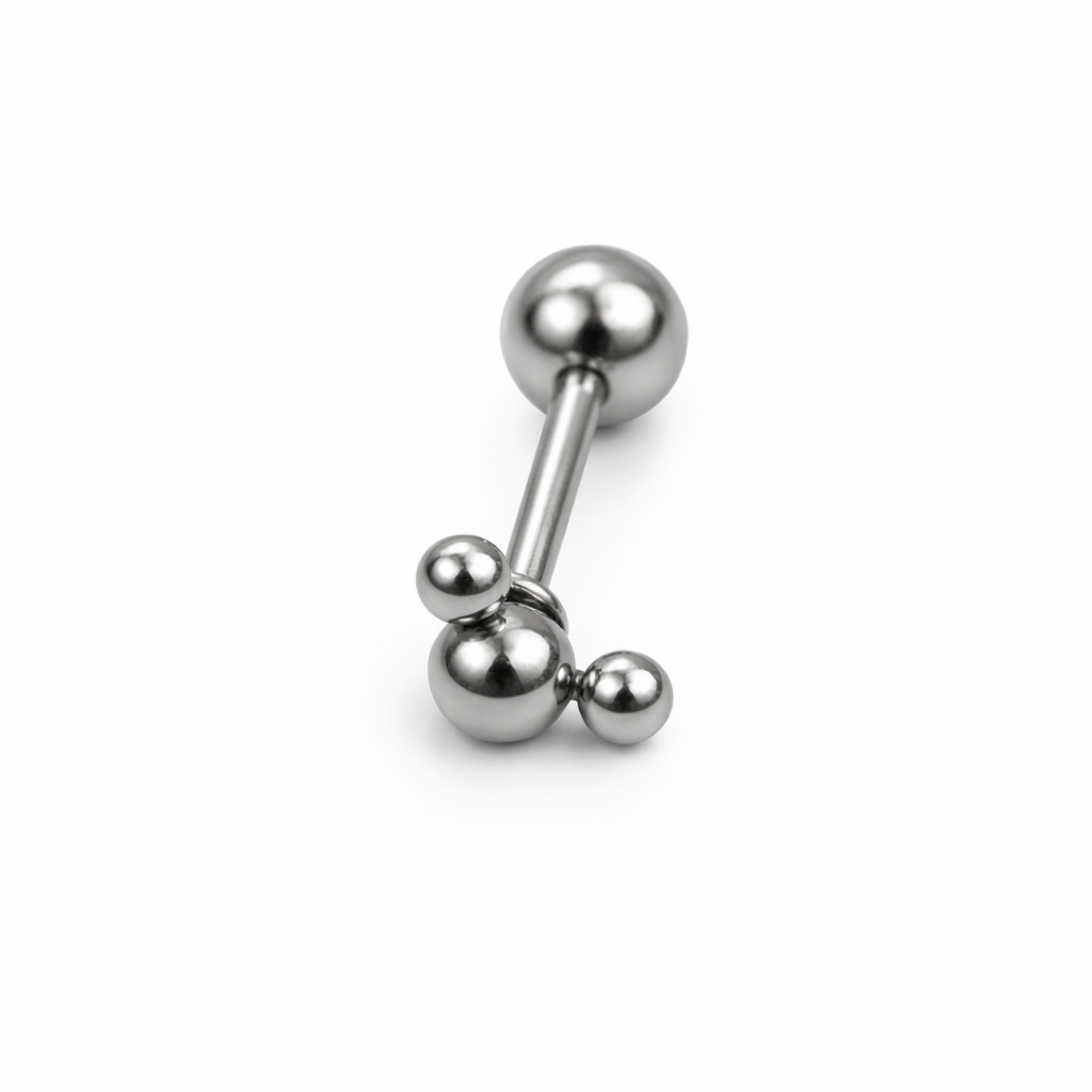 Piercing Mickey Dourado ou Prateado