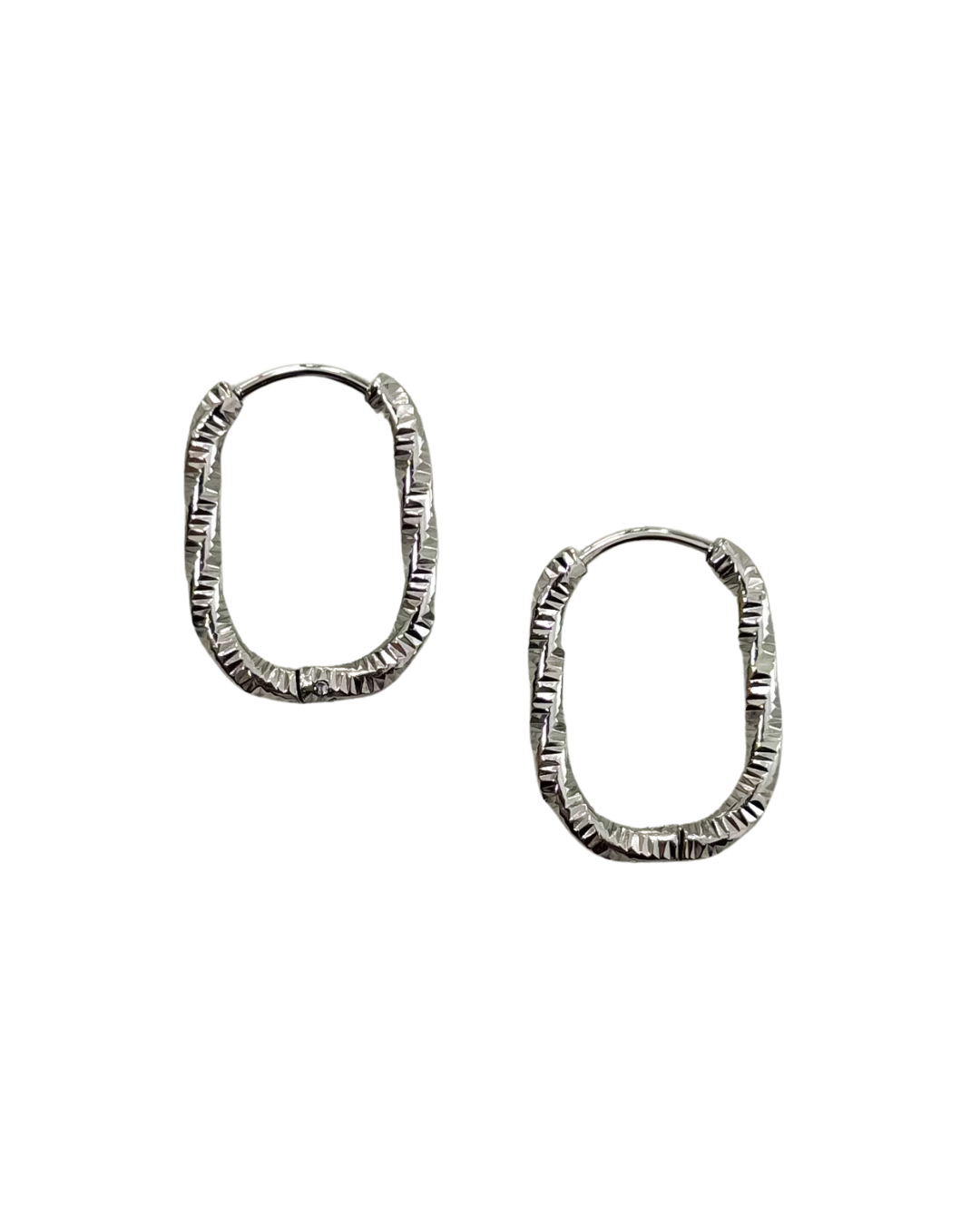 Brincos Sculpt Prateado