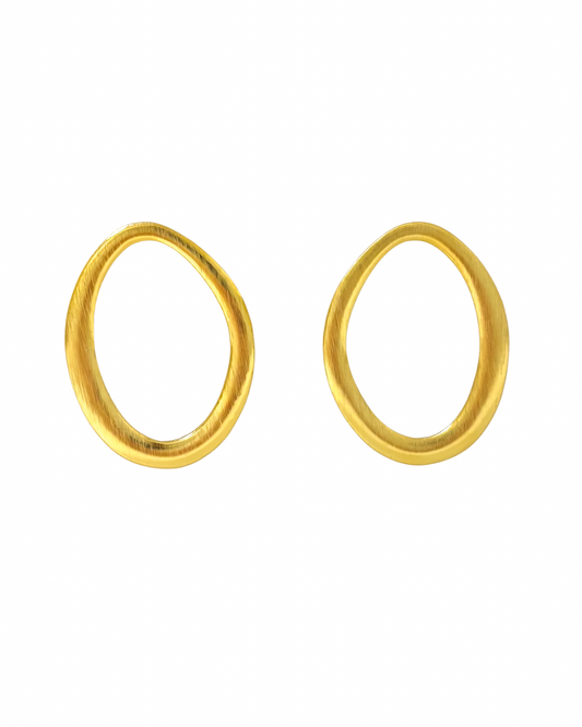 Brincos Jelly Dourado