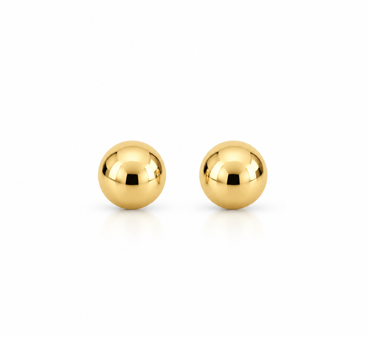 Brincos Bolinhas Dourado