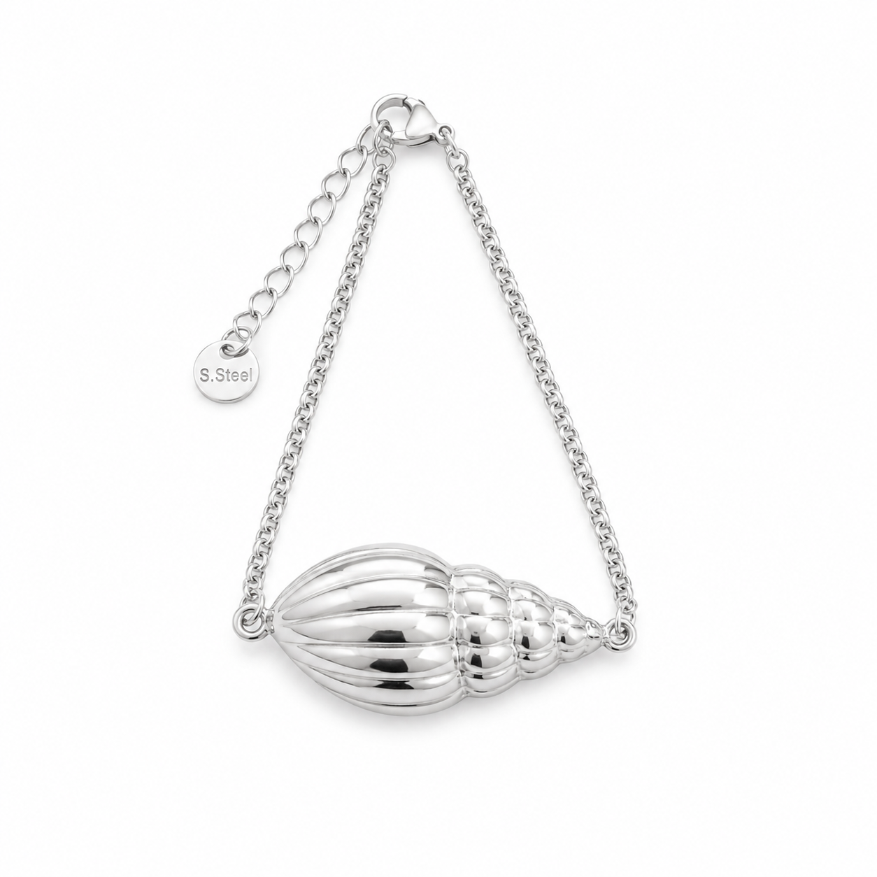 Pulseira Búzio Dourado ou Prateado