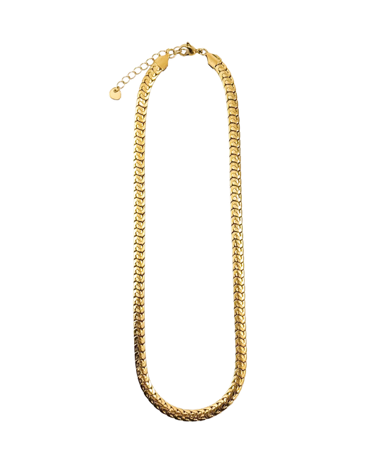 colar corrente dourado aço inox 316l