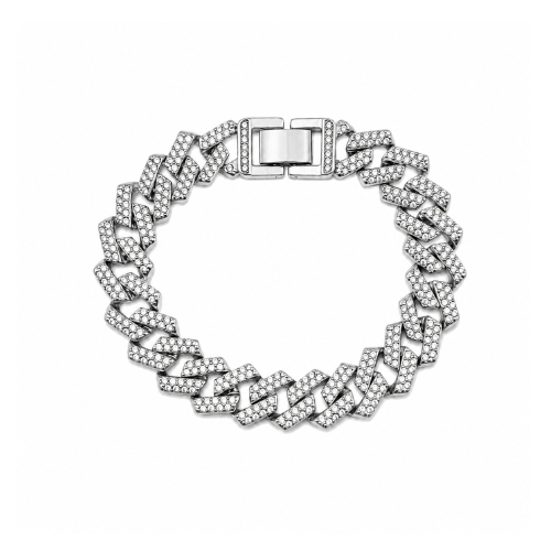 Pulseira Brilhantes Dourado ou Prateado
