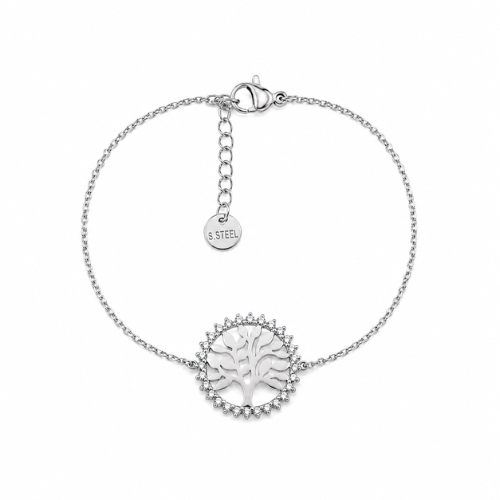 Pulseira Árvore da Vida Dourado ou Prateado