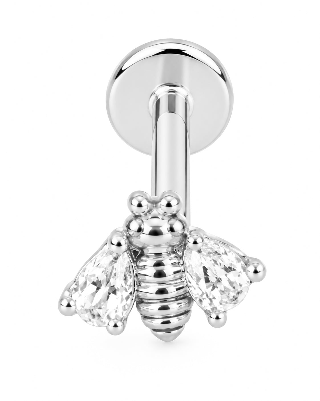 Piercing Abelha Dourado ou Prateado