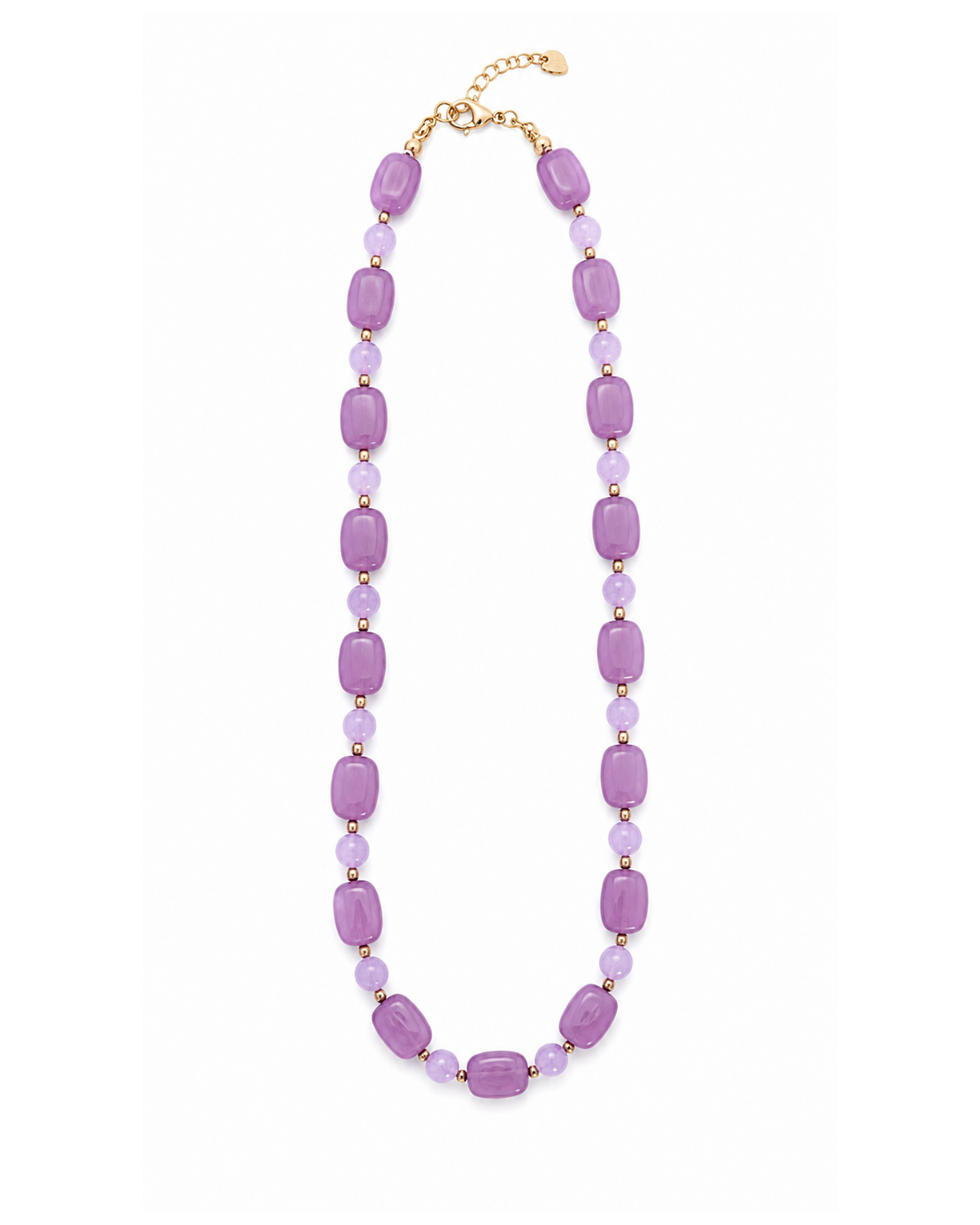 Colar Pedrinhas Roxo