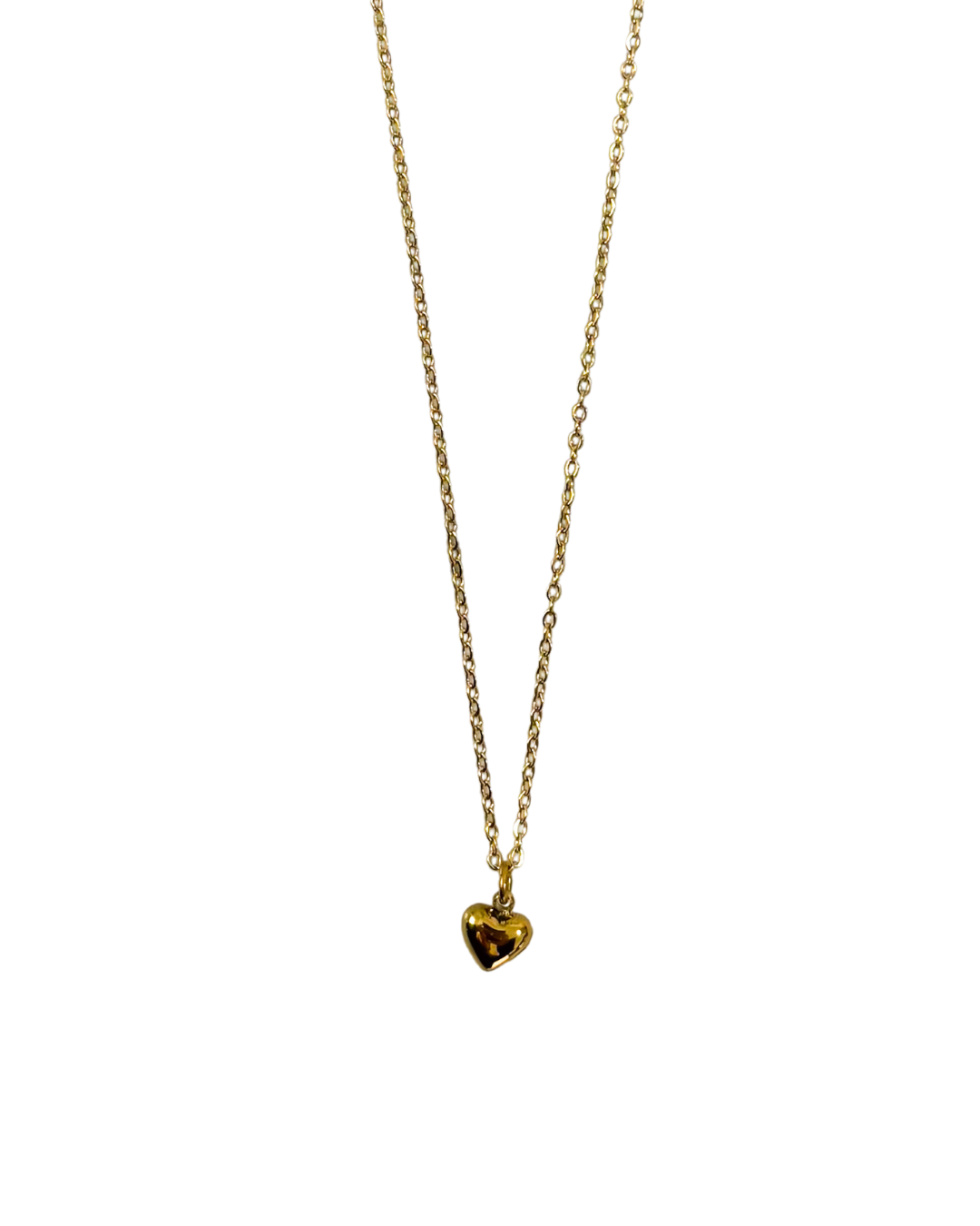 Colar Mini Coração Dourado