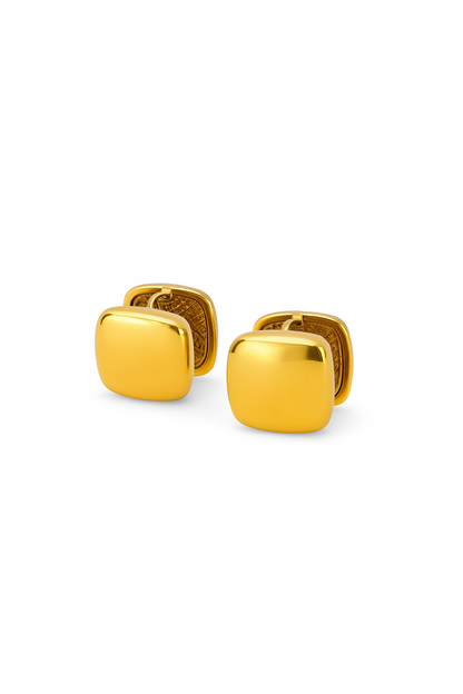 Brincos Quadrado | Dourado ou Prateado | Aço Inoxidável