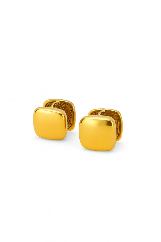 Brincos Quadrado | Dourado ou Prateado | Aço Inoxidável