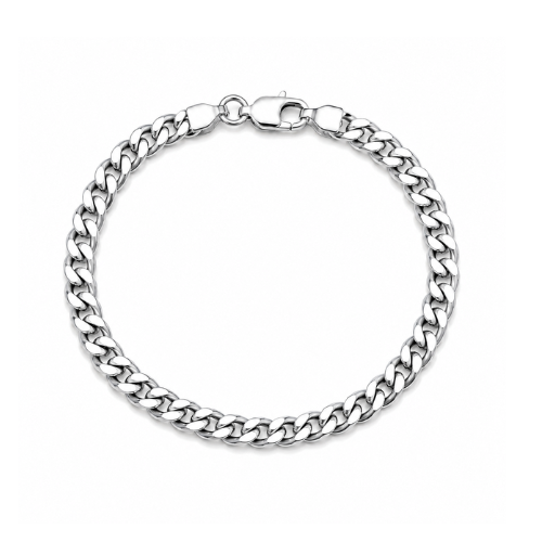 Pulseira Masculina Corrente Dourado ou Prata