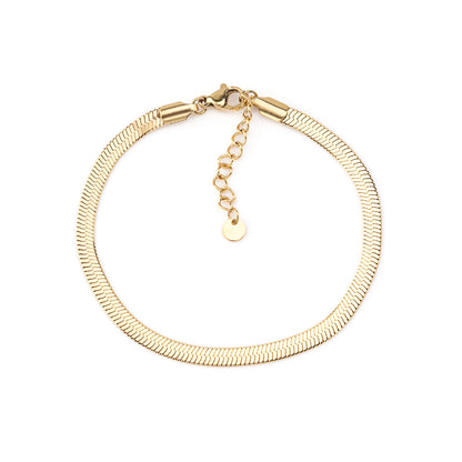 Gold Snake Bracelet