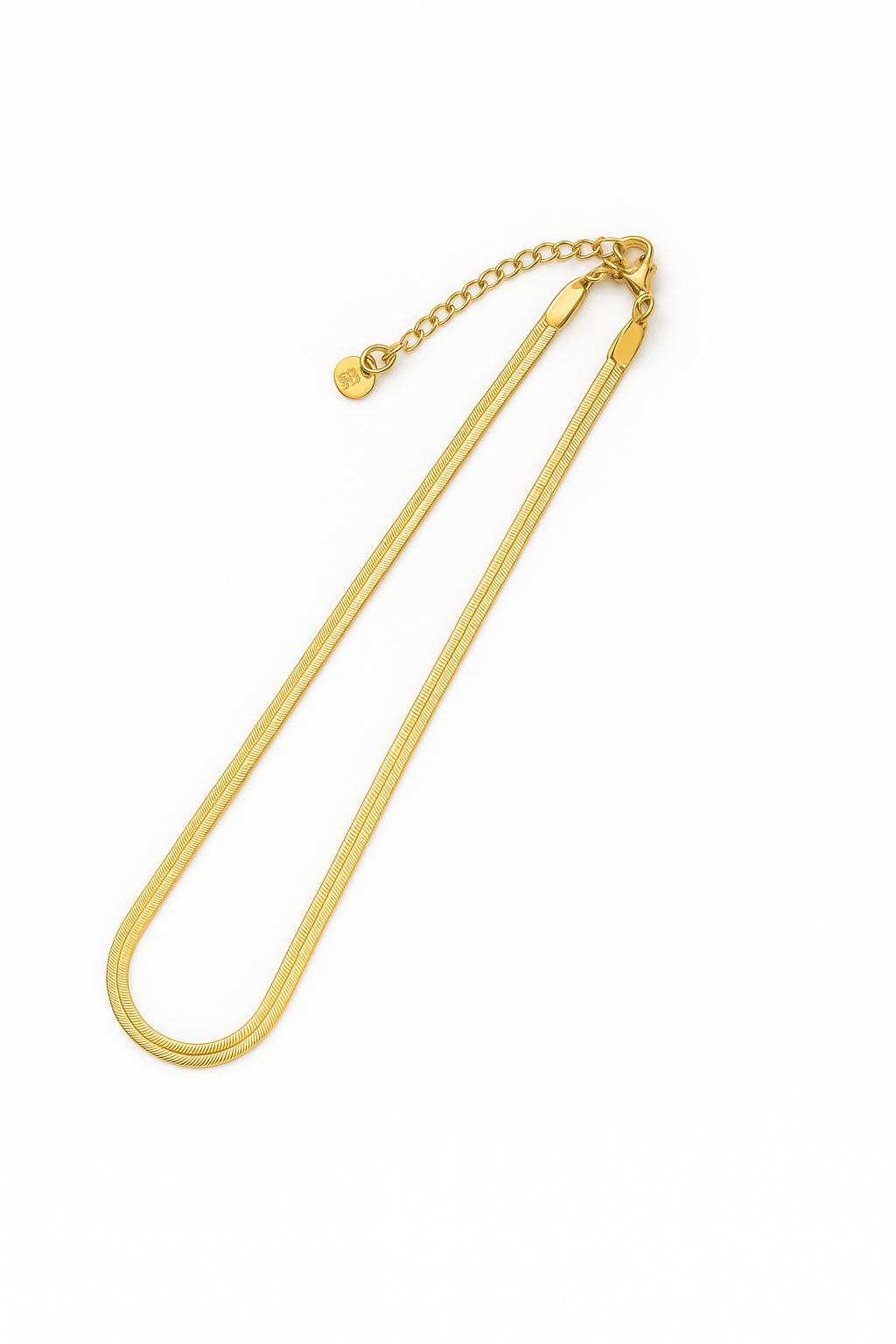 Tornozeleira Snake | Dourado ou Prateado | Aço Inoxidável