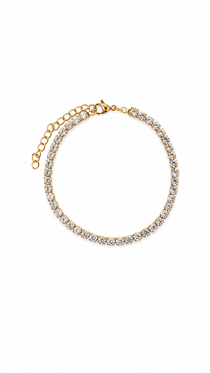 Pulseira Riviera Dourado ou Prateado