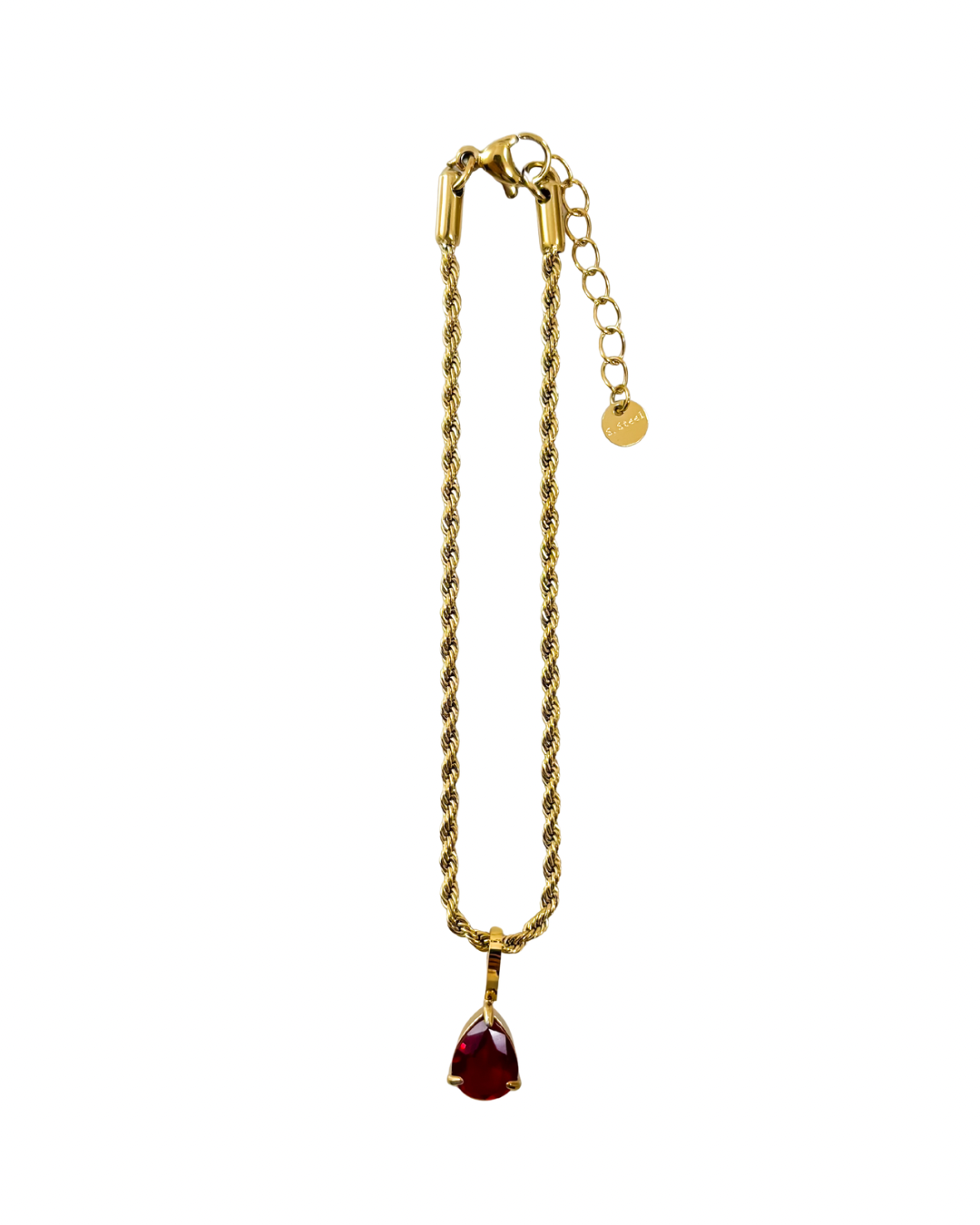 Pulseira Gota Vermelho