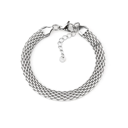 Pulseira Corrente Fechada Dourado ou Prateado