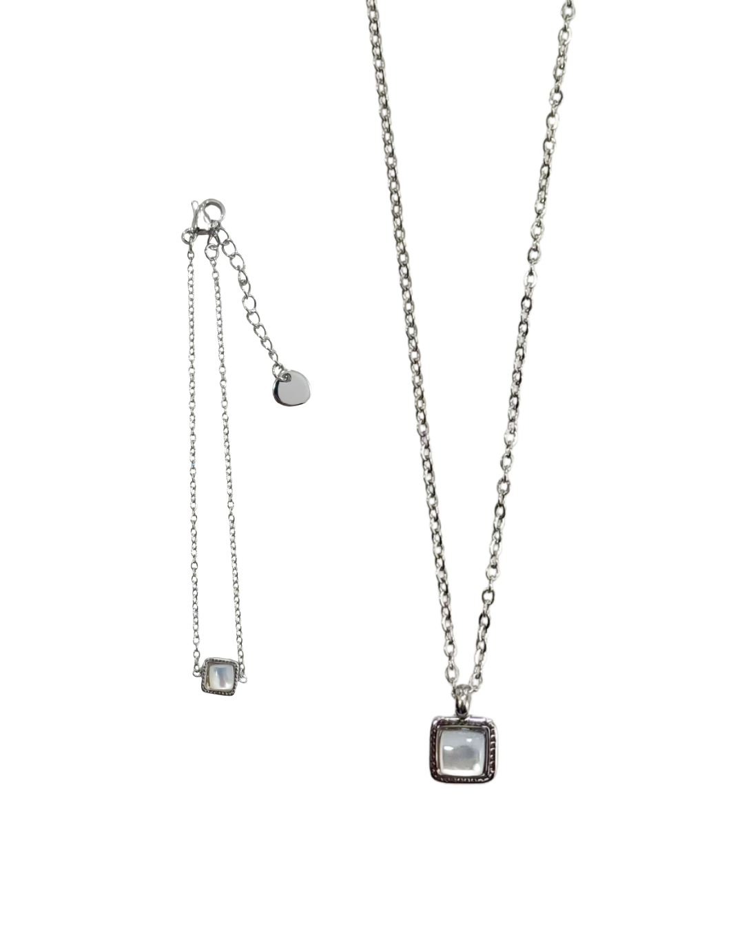 conjunto mini pearl prateado aço inox 316l

colar mini pearl prateado aço inoxidável com pequenas pérolas

pulseira mini pearl prateado aço inox pérola delicada