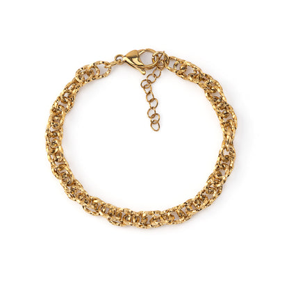 Pulseira Trabalhada Dourado ou Prateado