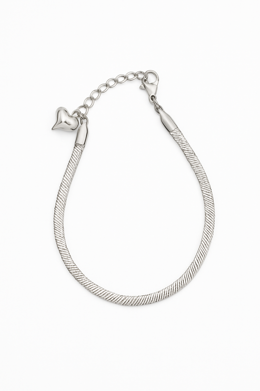 Pulseira Snake | Dourado ou Prateado | Aço Dourado