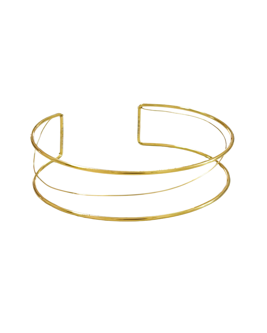 colar gargantilha prateado aço inox 316l