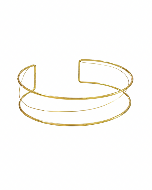 Colar Gargantilha Dourado