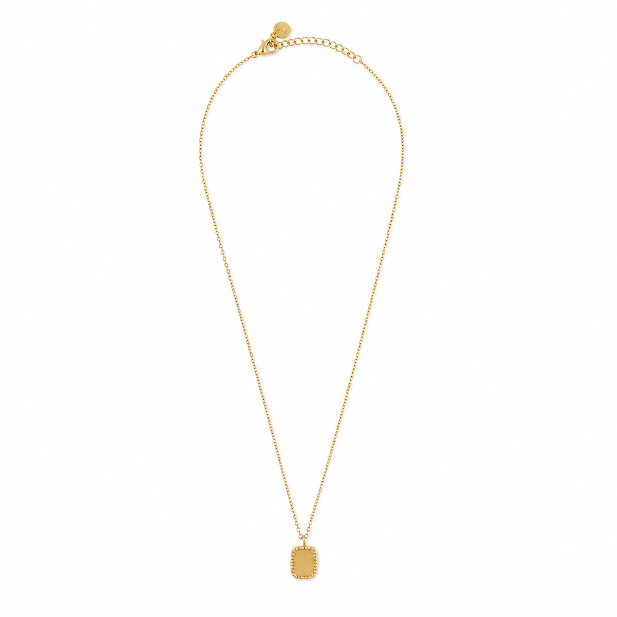 Colar Pedra Preta ou Bege Dourado