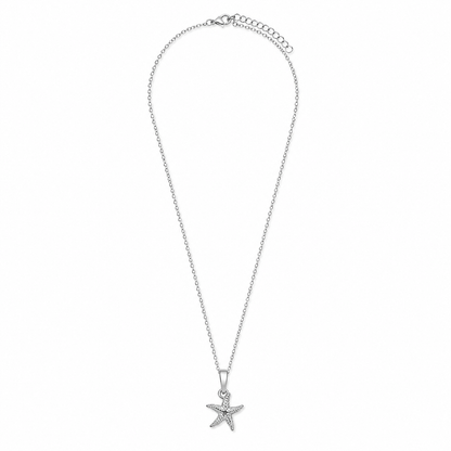 Colar Estrela do Mar Dourado ou Prateado