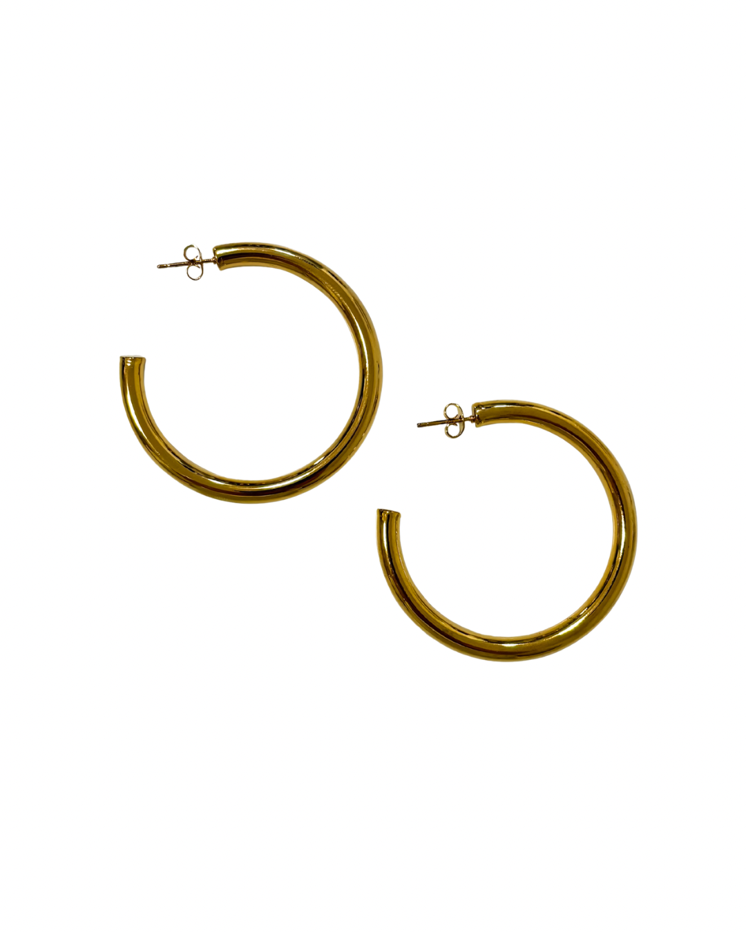 Brincos Lilla Grandes Dourado