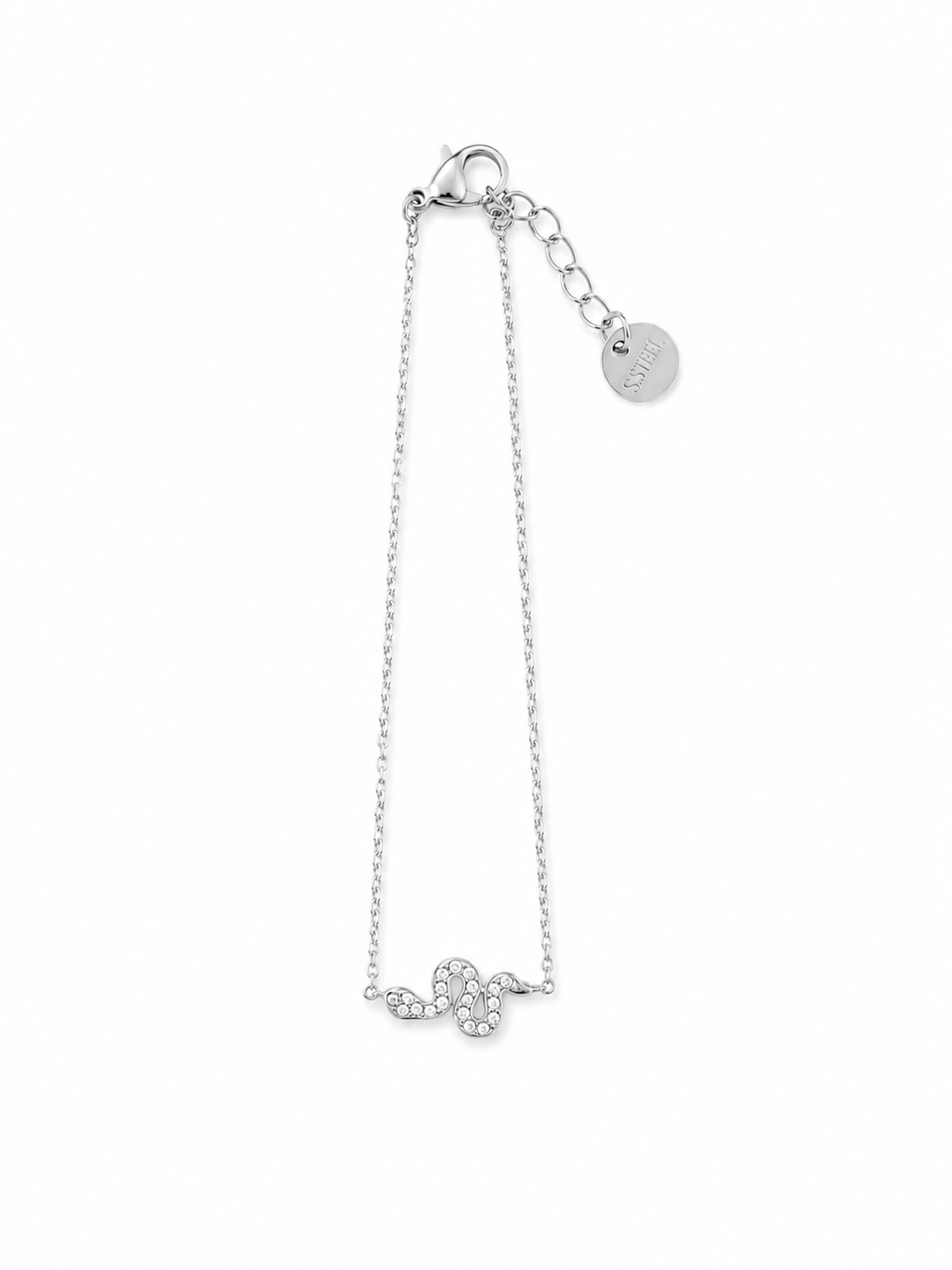 Pulseira Mini Serpente Dourado ou Prateado