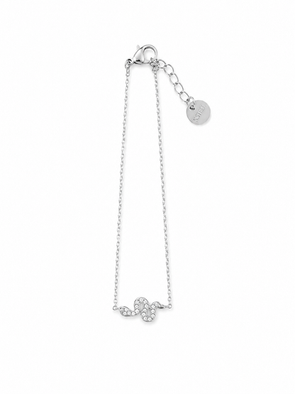 Pulseira Mini Serpente Dourado ou Prateado