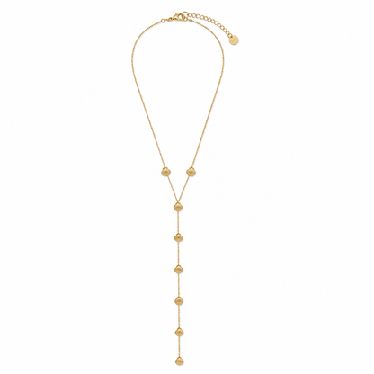 Colar Gravata Conchas Dourado ou Prateado