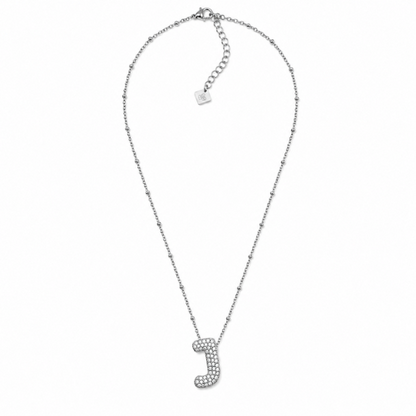 Colar Inicial Bubbles Brilhantes Dourado ou Prateado
