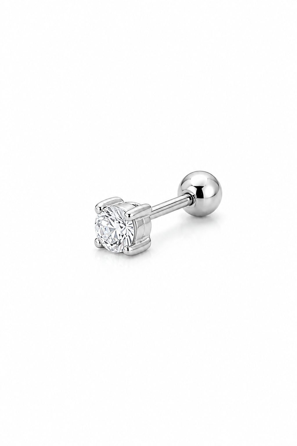 Piercing Brilhante Dourado ou Prateado