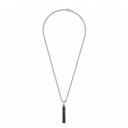Colar Masculino Pendente Prateado