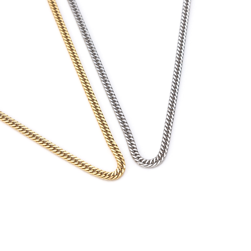 Colar Malha Dourado ou Prateado